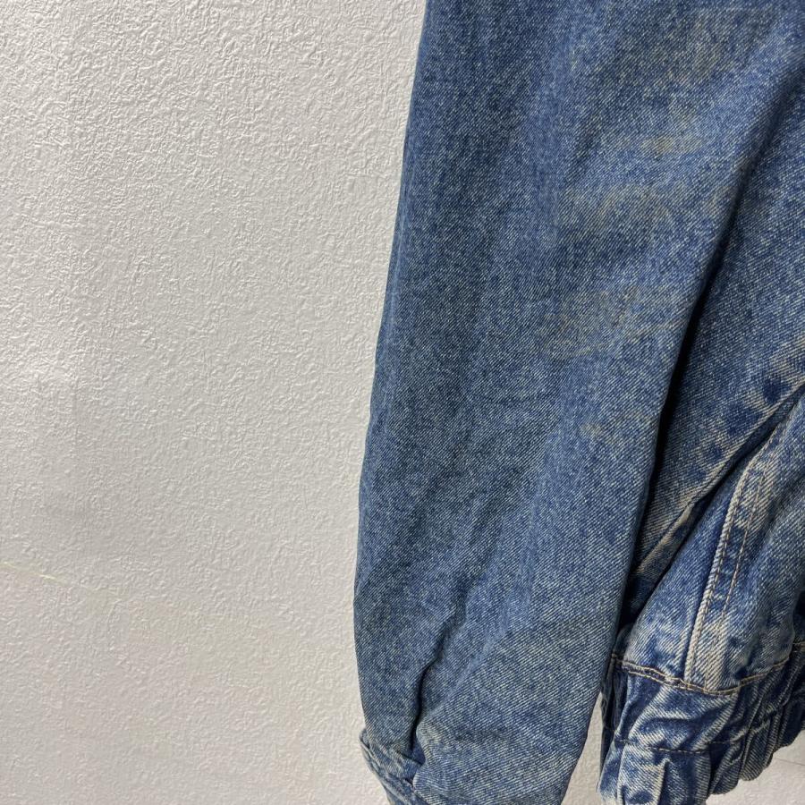 ASH CREEK TRADING デニムジャケット M ブルー フーディー スナップ