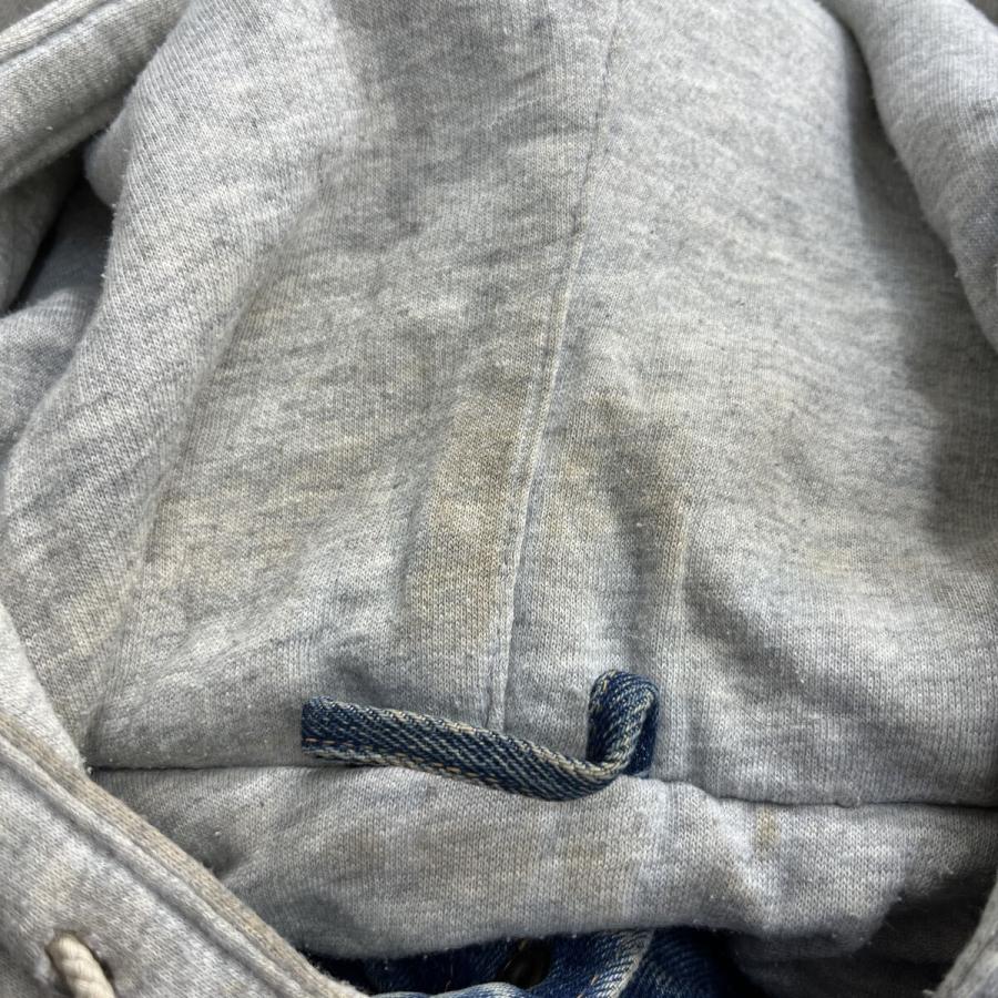 ASH CREEK TRADING デニムジャケット M ブルー フーディー スナップ