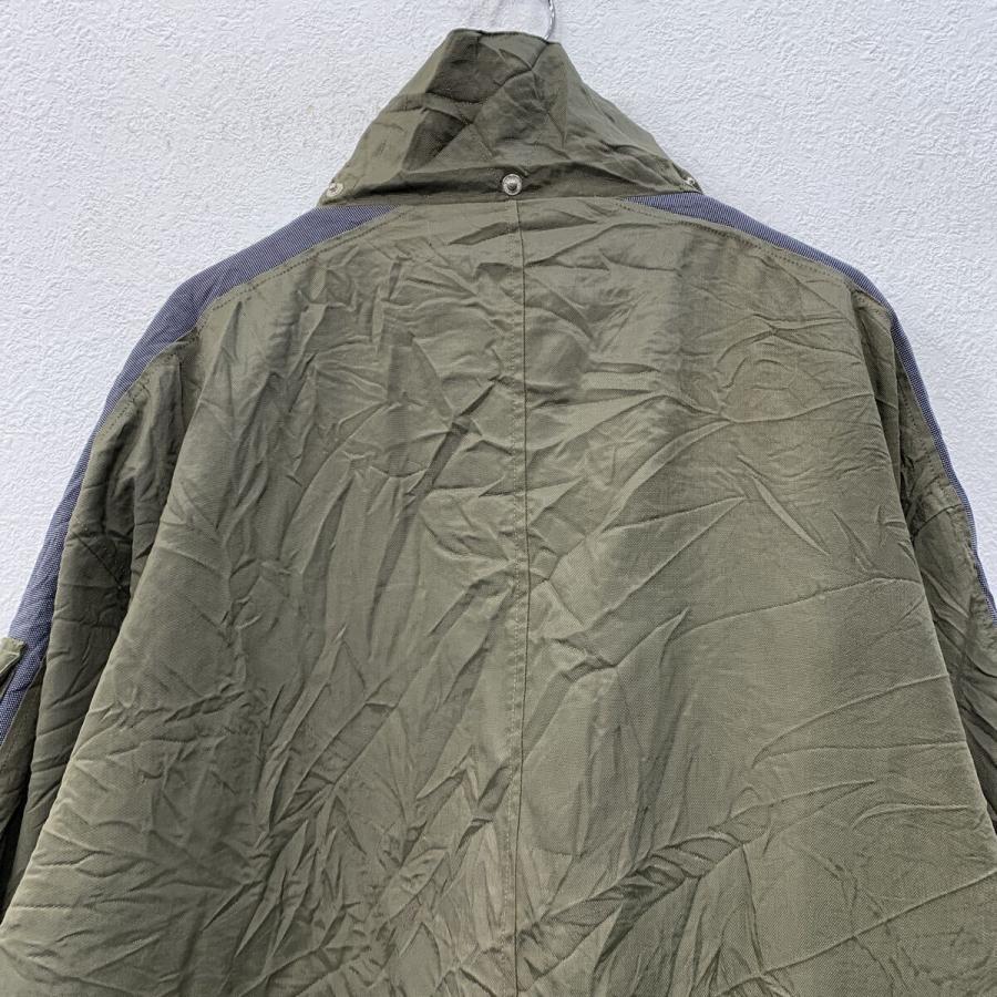 CHAPS マウンテンパーカー XXL カーキ グレー チャップス ジップアップ 