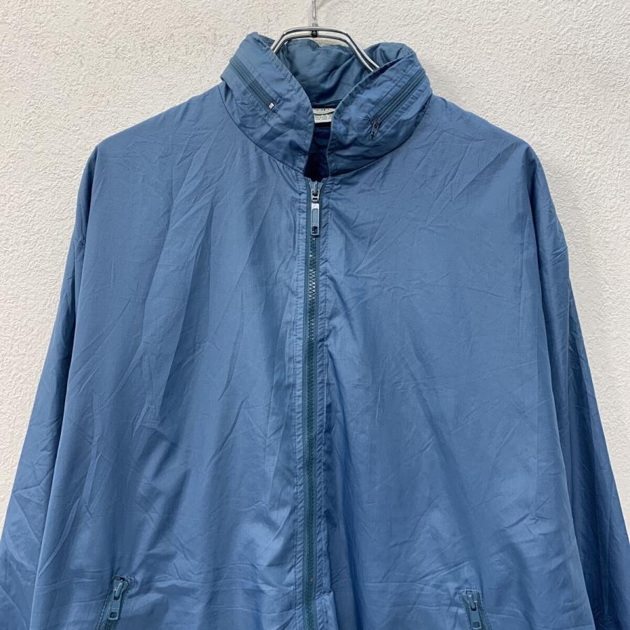 IZOD CLUB ナイロンジャケット L ブルー アイゾッド ジップアップ 隠れ