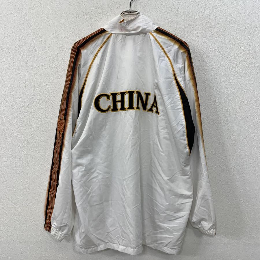 DEJiAN ジャケット 4XL ホワイト マルチカラー ジップアップ 