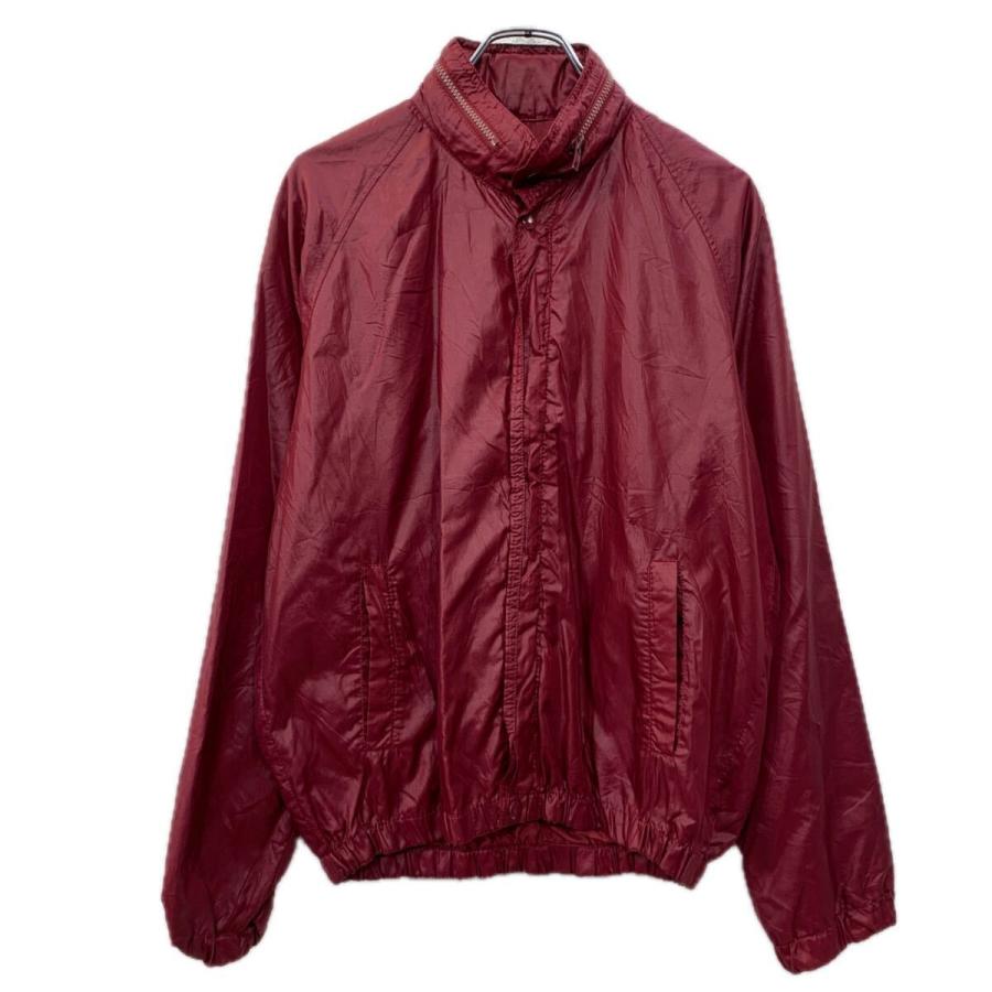 Sears ナイロンジャケット M ワインレッド シアーズ ジップアップ
