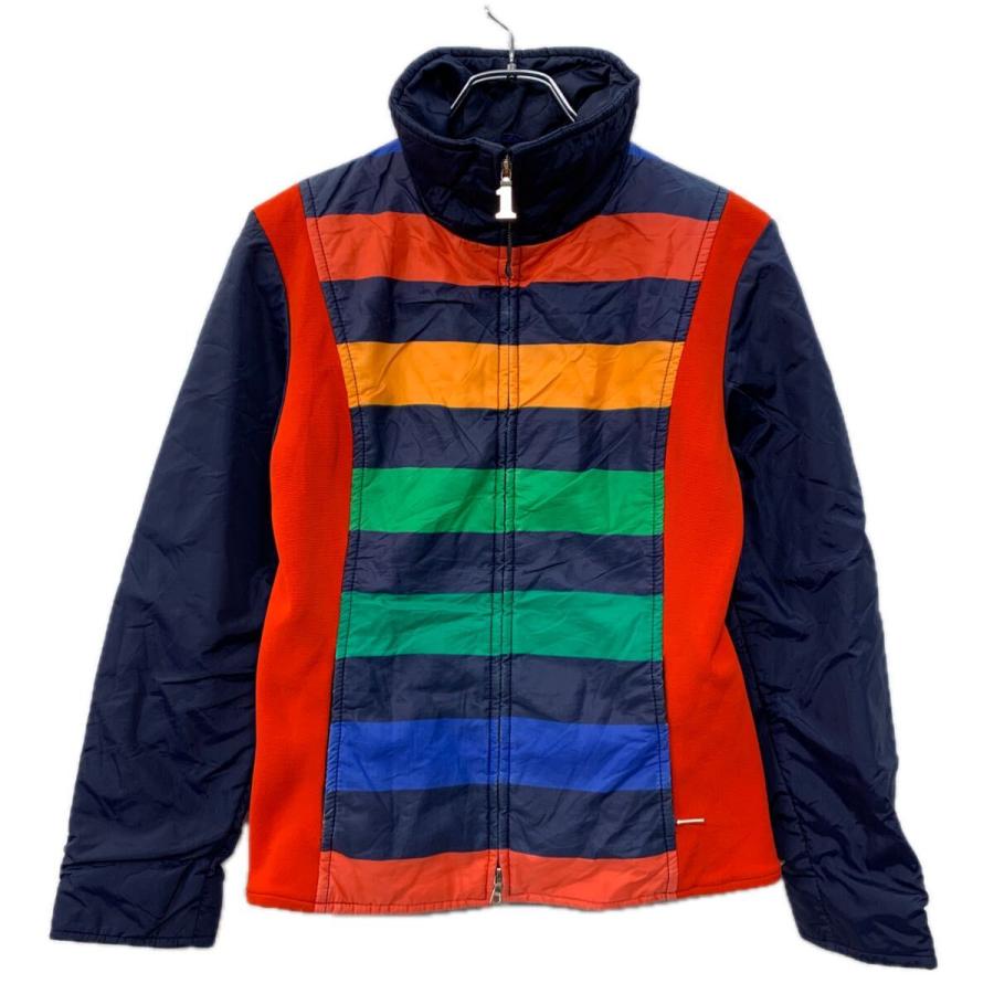 NUMBER 1 SUN ジャケット XS〜 ネイビー マルチカラー ジップアップ
