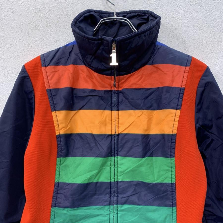 NUMBER 1 SUN ジャケット XS〜 ネイビー マルチカラー ジップアップ