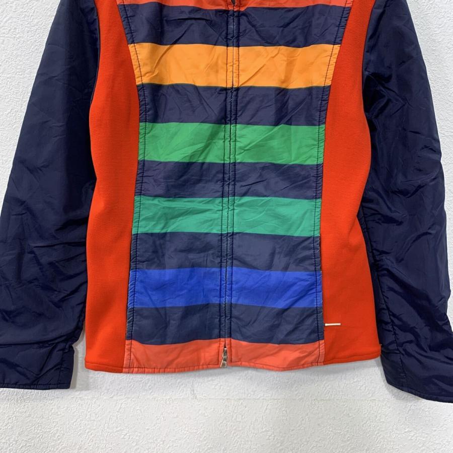 NUMBER 1 SUN ジャケット XS〜 ネイビー マルチカラー ジップアップ