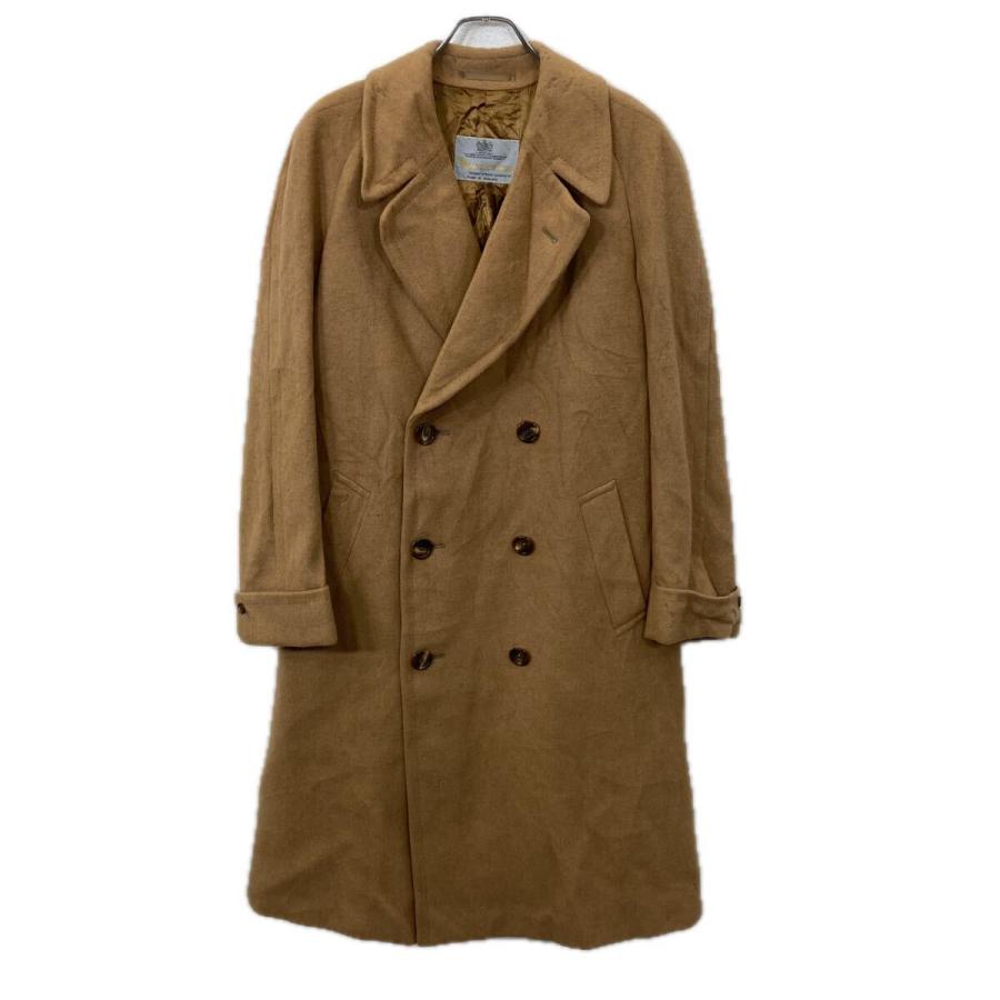 90s イングランド製 Aquascutum コート L〜 ブラウン系 アクアスキュー