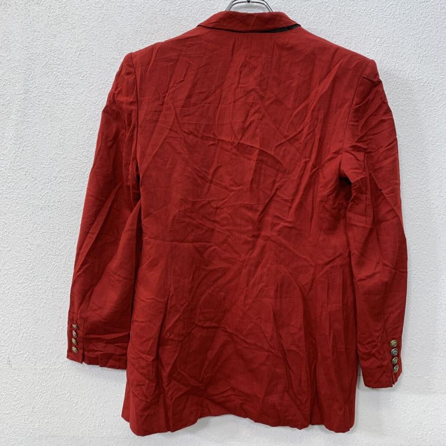 USA製 LAUREN RALPH テーラードジャケット XL レディース レッド
