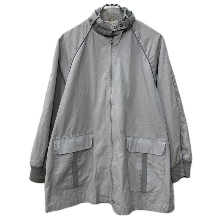 ジャケット XL ライトグレー グレー ジップアップ 無地 無地ジャケット