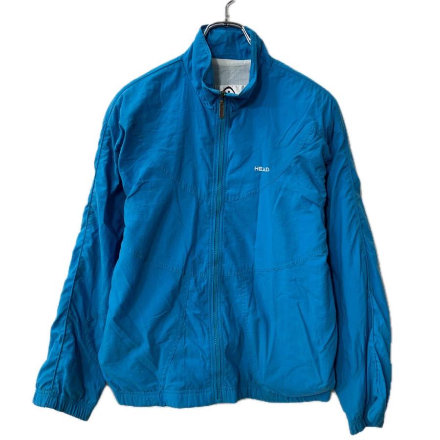 HEAD ナイロンジャケット M ライトブルー ジップアップ ナイロン ワン