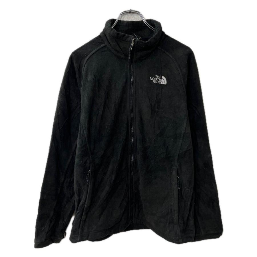 THE NORTH FACE フリースジャケット L ブラック ノースフェイス ジップ 