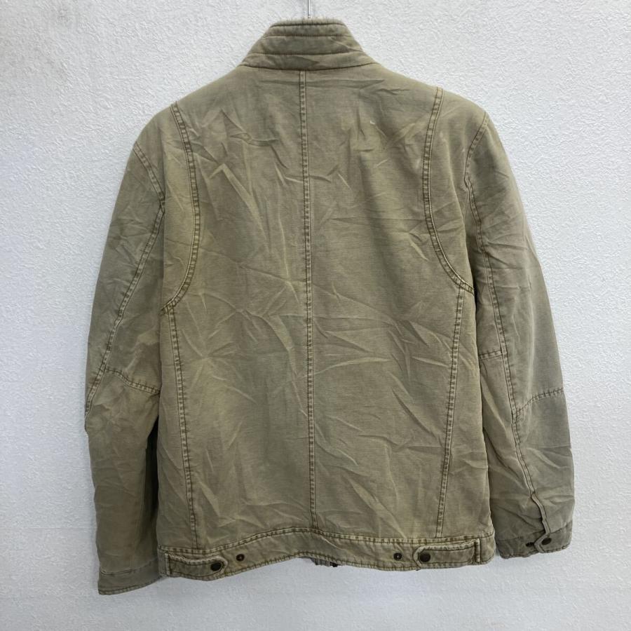 Levi's ワークジャケット M ライトカーキ リーバイス ジップアップ