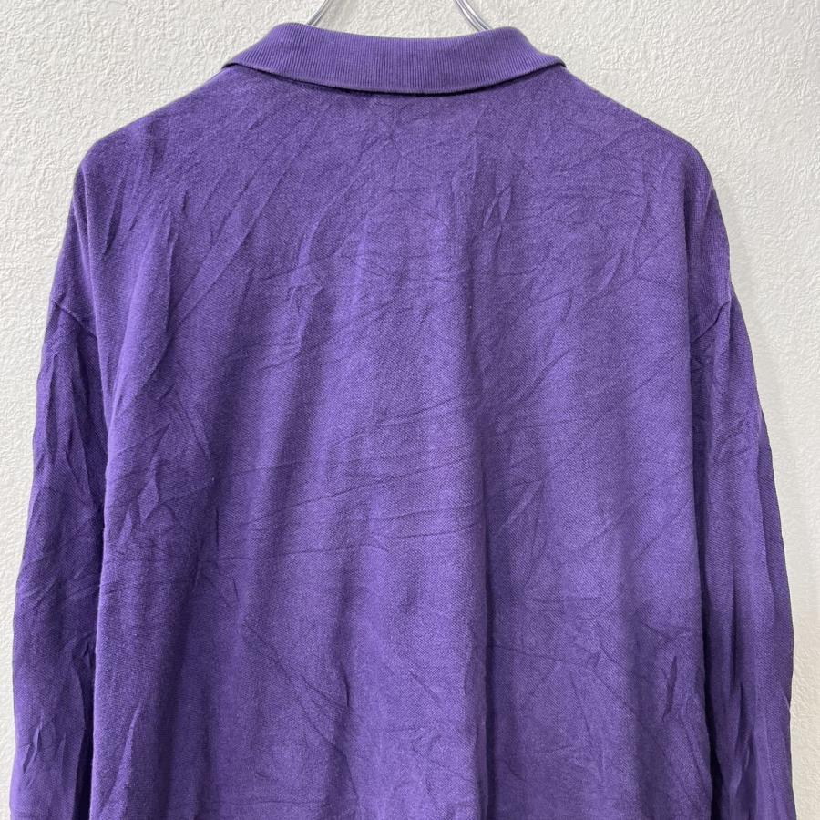 POLO Ralph Lauren 長袖 ポロシャツ 2XL パープル ポロラルフローレン