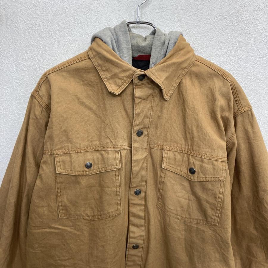 CRAFTSMAN ワークジャケット L ベージュ×ライトグレー クラフツマン 