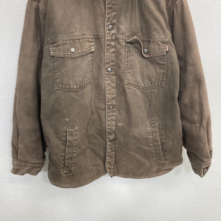 CRAFTSMAN ワークジャケット L カーキ×ライトグレー クラフツマン 