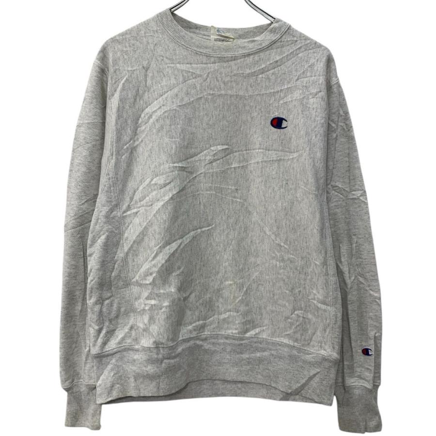 Champion ロゴスウェット トレーナー S ライトグレー チャンピオン