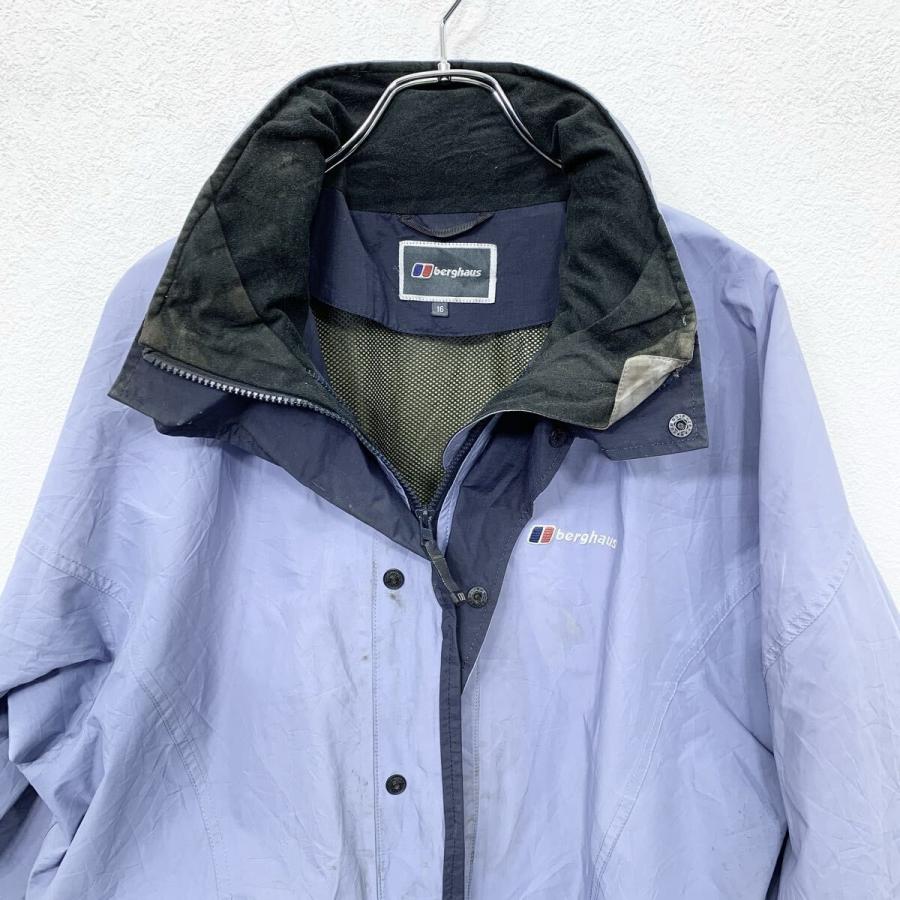 00s Berghaus レディース ナイロンハーフコート 16 パステルパープル