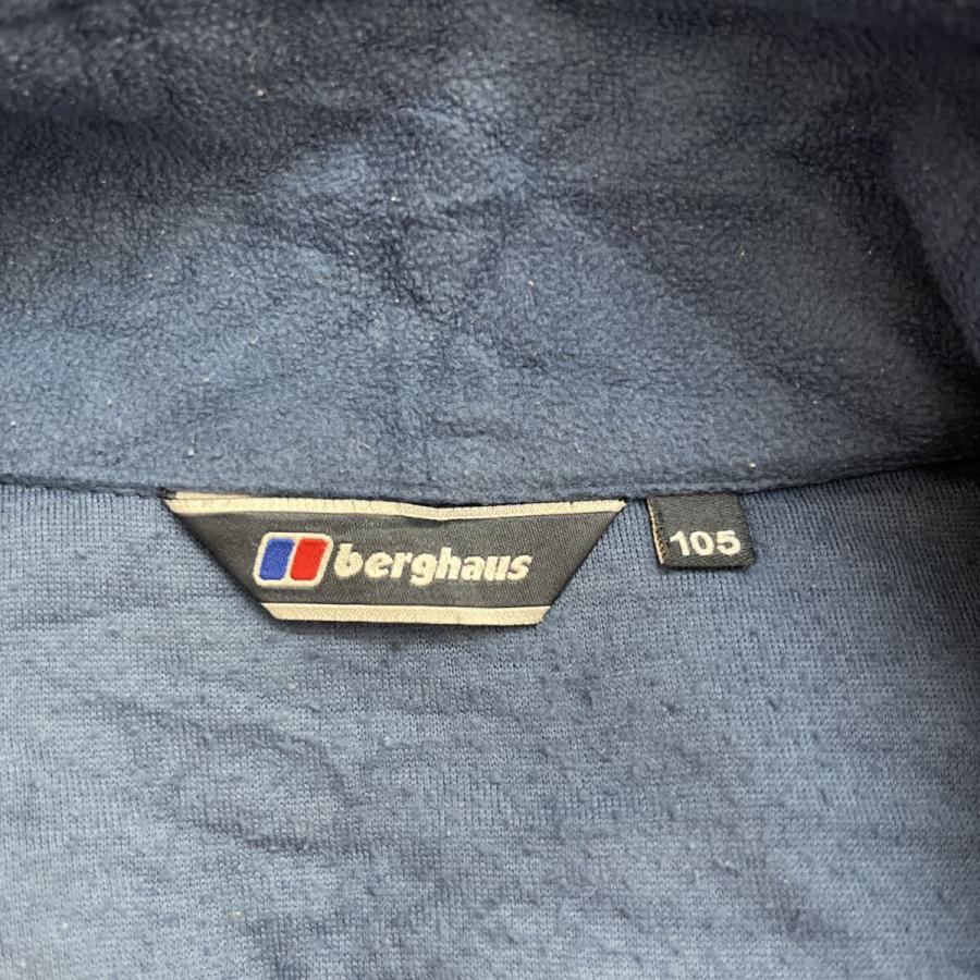 berghaus フリースジャケット L〜 ブルー バーグハウス ハーフジップ