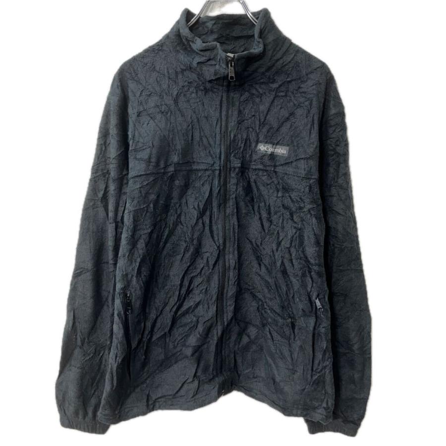 Columbia フリースジャケット XL ブラック コロンビア ジップアップ