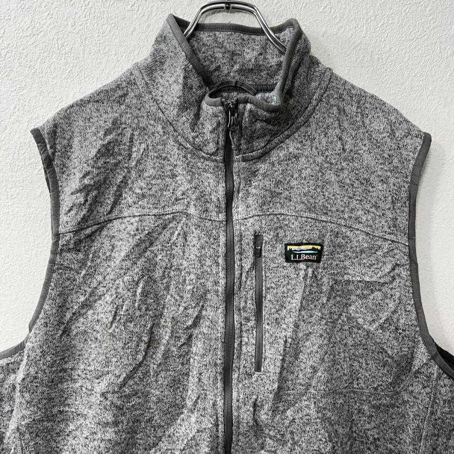L.L.Bean フリースジャケット ベスト 2XL グレー エルエルビーン 