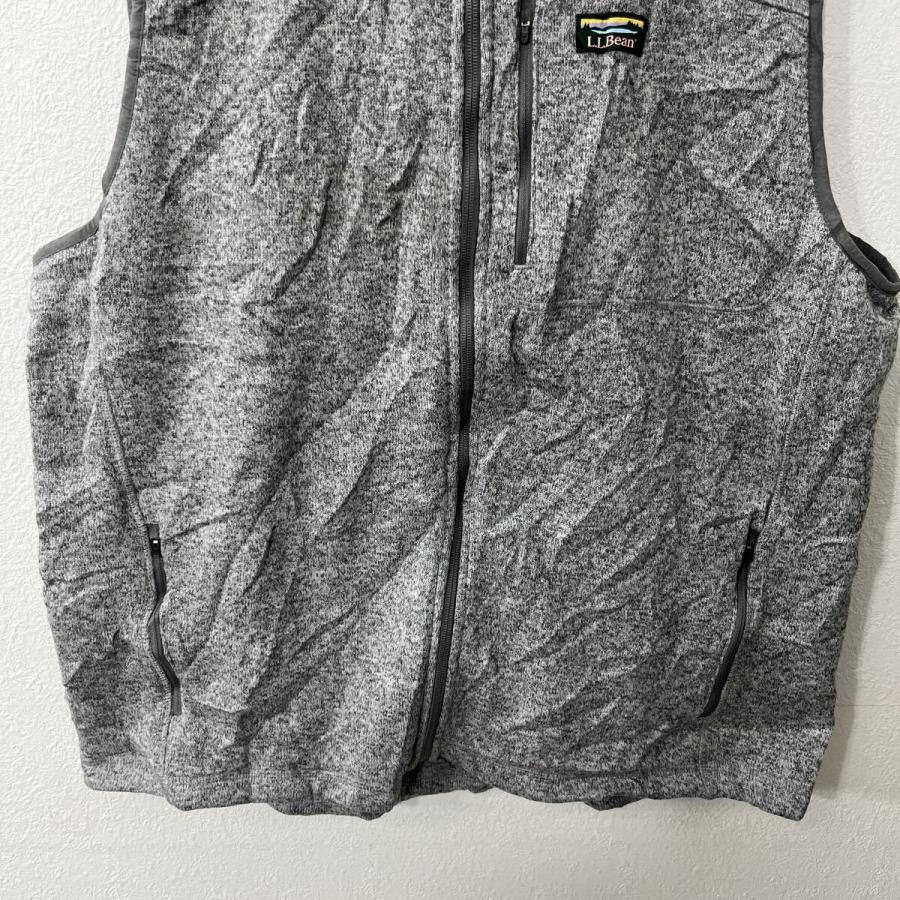 L.L.Bean フリースジャケット ベスト 2XL グレー エルエルビーン 