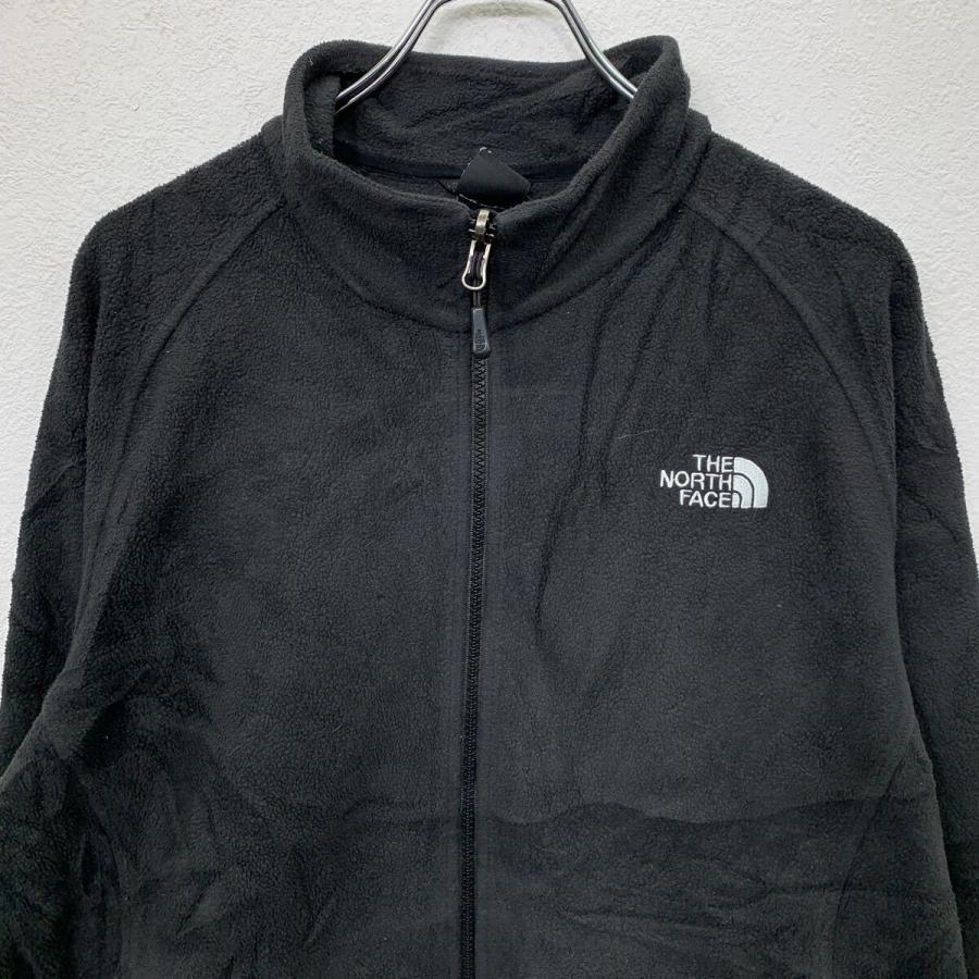THE NORTH FACE フリースジャケット L ブラック ノースフェイス ジップ 