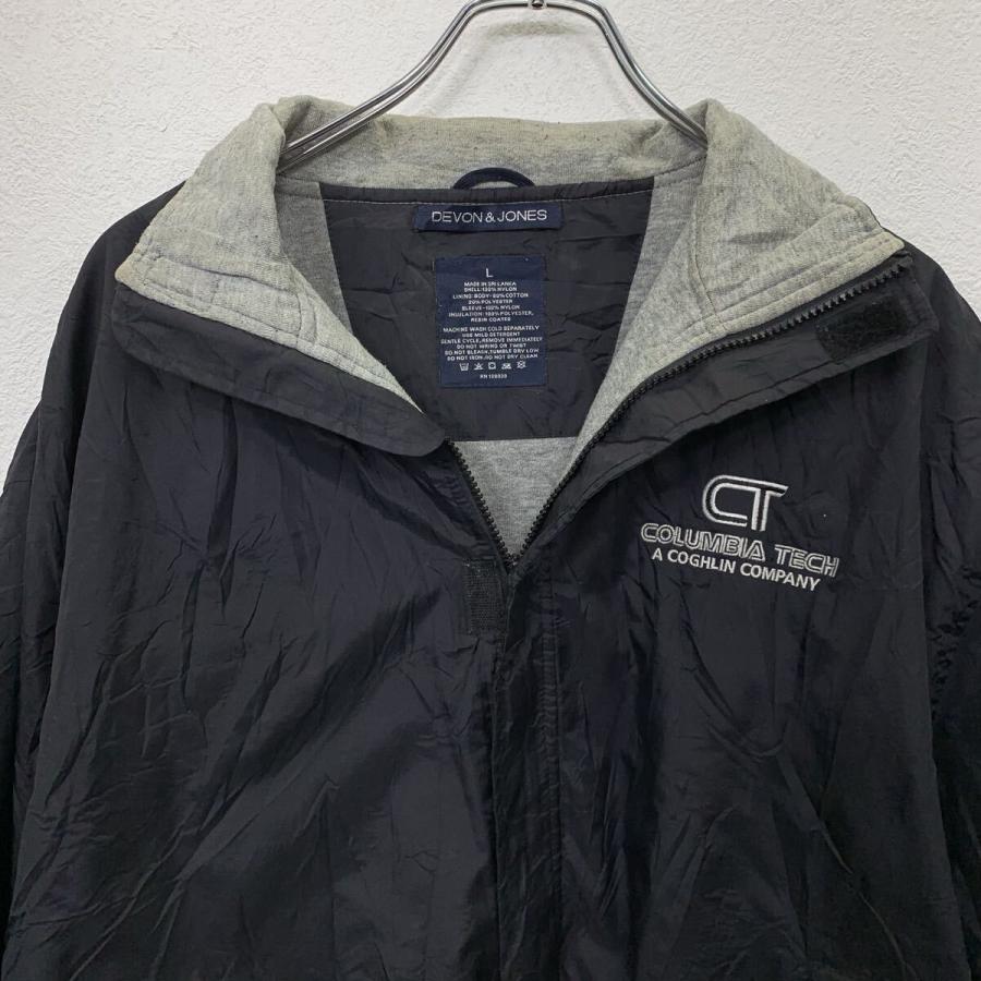 DEVON&JONES ナイロンジャケット L ブラック デボンアンドジョーンズ