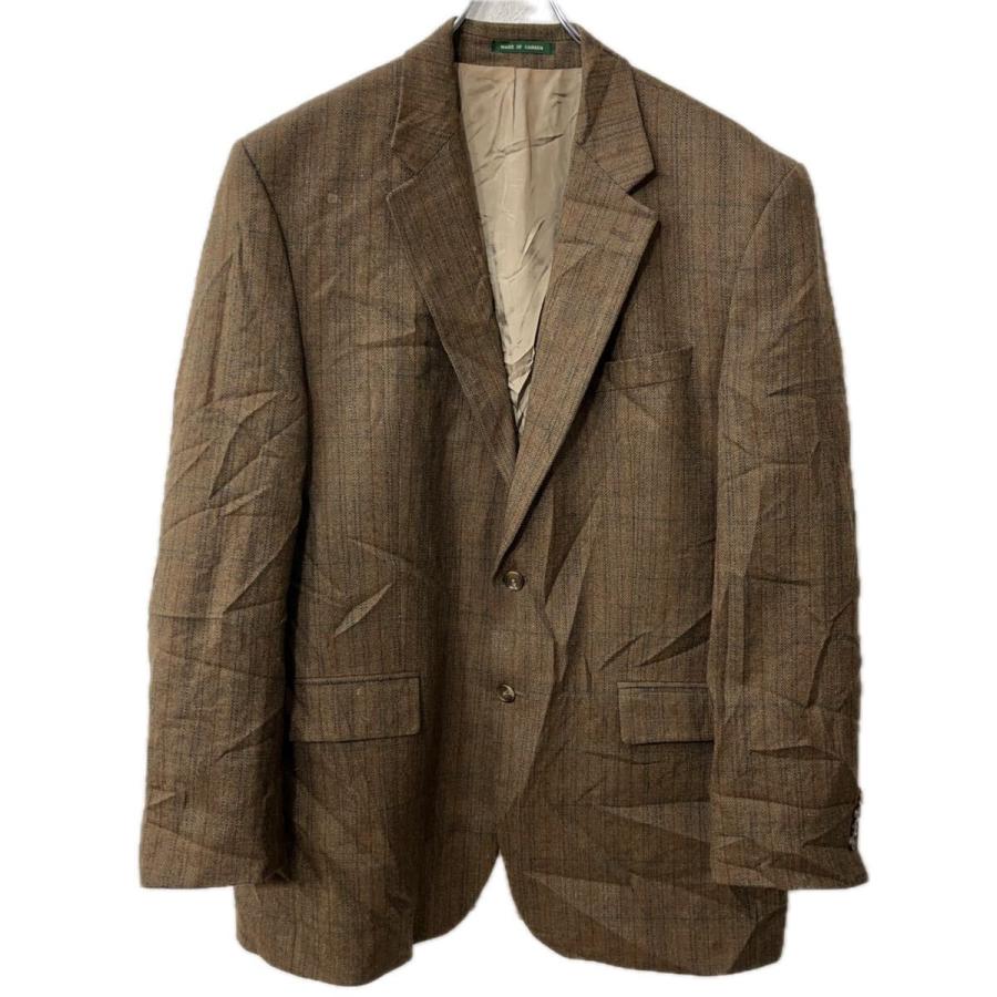 LAUREN RALPH テーラードジャケット XL〜 ブラウン ウール ボタン