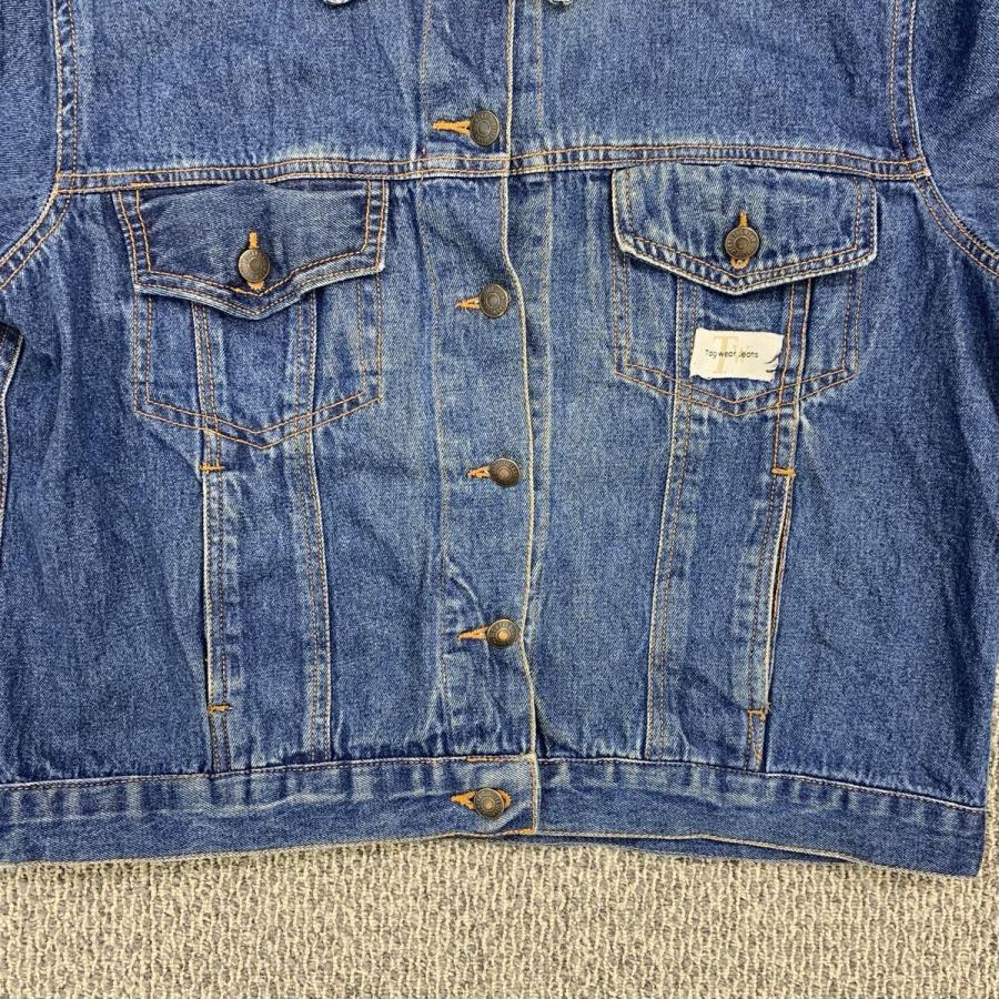 00s LANDS'END ナイロンジャケット L ブルー系 ランズエンド 春秋物