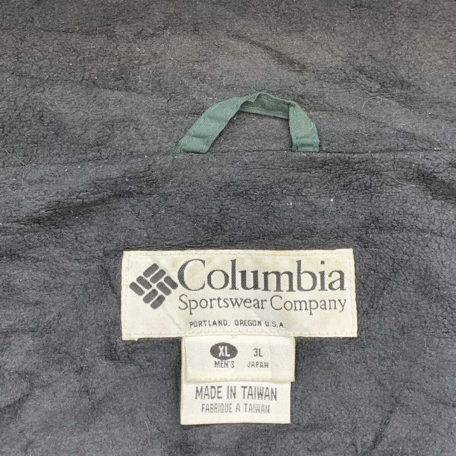 00s Columbia ナイロンジャケット 2XL グリーン コロンビア ウォーム 