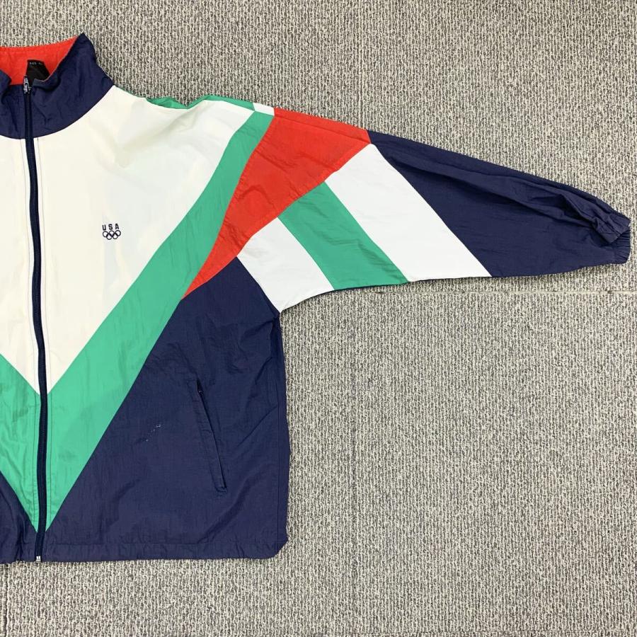 J.C.PENNEY ナイロンジャケット XL マルチカラー ジェイシーペニー