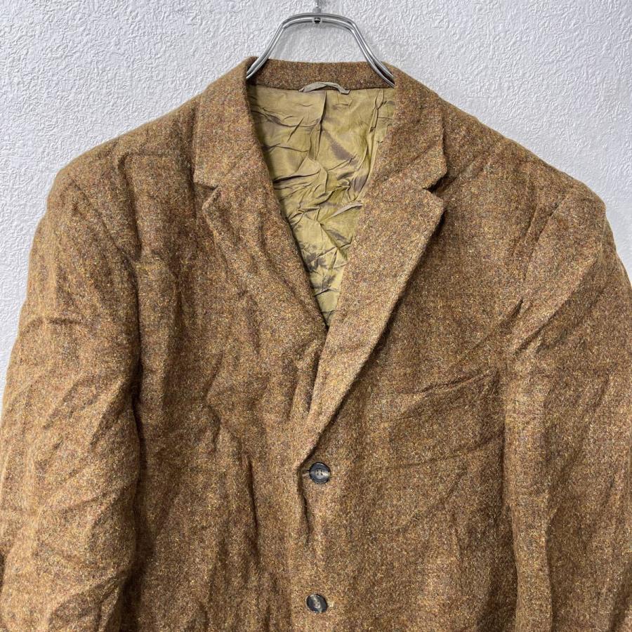 美品 ハリスツイード✨Sサイズ相当 テーラードジャケット ブラウン ウール 美品】ハリスツイード テーラードジャケット ウール ツイード