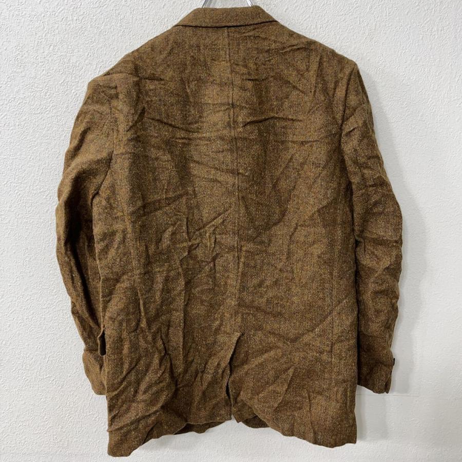 USA製 Harris Tweed テーラードジャケット L〜 ブラウン ハリス