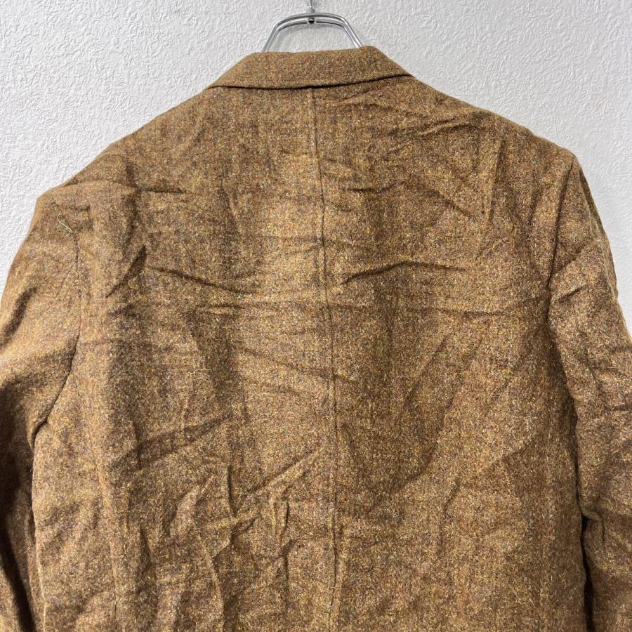USA製 Harris Tweed テーラードジャケット L〜 ブラウン ハリス