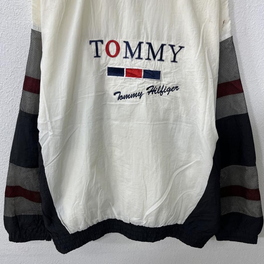 USA製 TOMMY HILFIGER ジャケット XL〜 ホワイト トミーヒルフィガー 