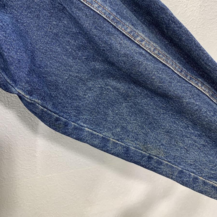 メキシコ製 CXS21 デニムジャケット XL インディゴブルー ボタン 胸