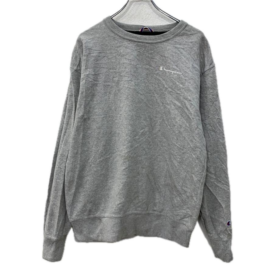 Champion ロゴスウェット トレーナー M グレー チャンピオン プル