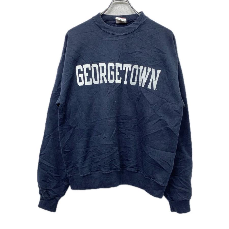 Champion メキシコ製 00s ロゴスウェット M ネイビー チャンピオン 