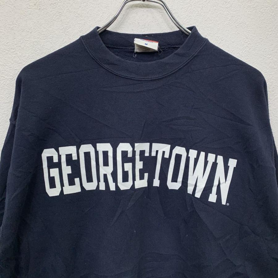 Champion メキシコ製 00s ロゴスウェット M ネイビー チャンピオン 