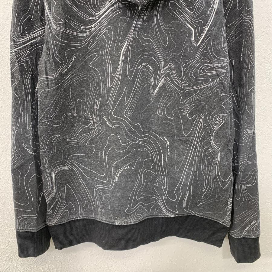 THE NORTH FACE プリントスウェット パーカー XL グレー ホワイト ザ 