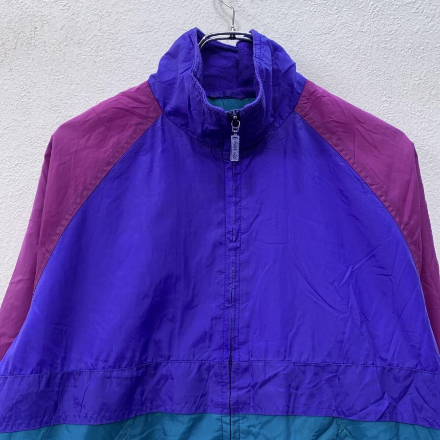 ✨激レア✨　ユーゴスラビア 2002 ナイロンジャケット CABIN CREEK ナイロンジャケット MEDIUM パープル マルチカラー
