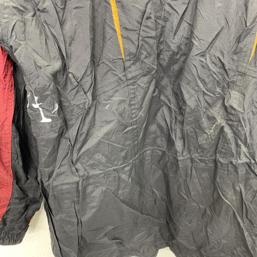 NORDICA ナイロンジャケット L マルチカラー ブラック レッド グリーン