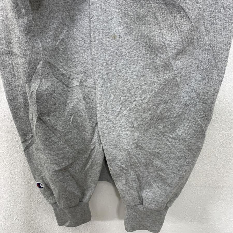 Champion ロゴスウェット トレーナー XXL グレー ネイビー