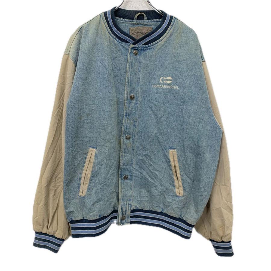 PORT AUTHORITY スタジアムジャケット XL サックス ベージュ ポート 