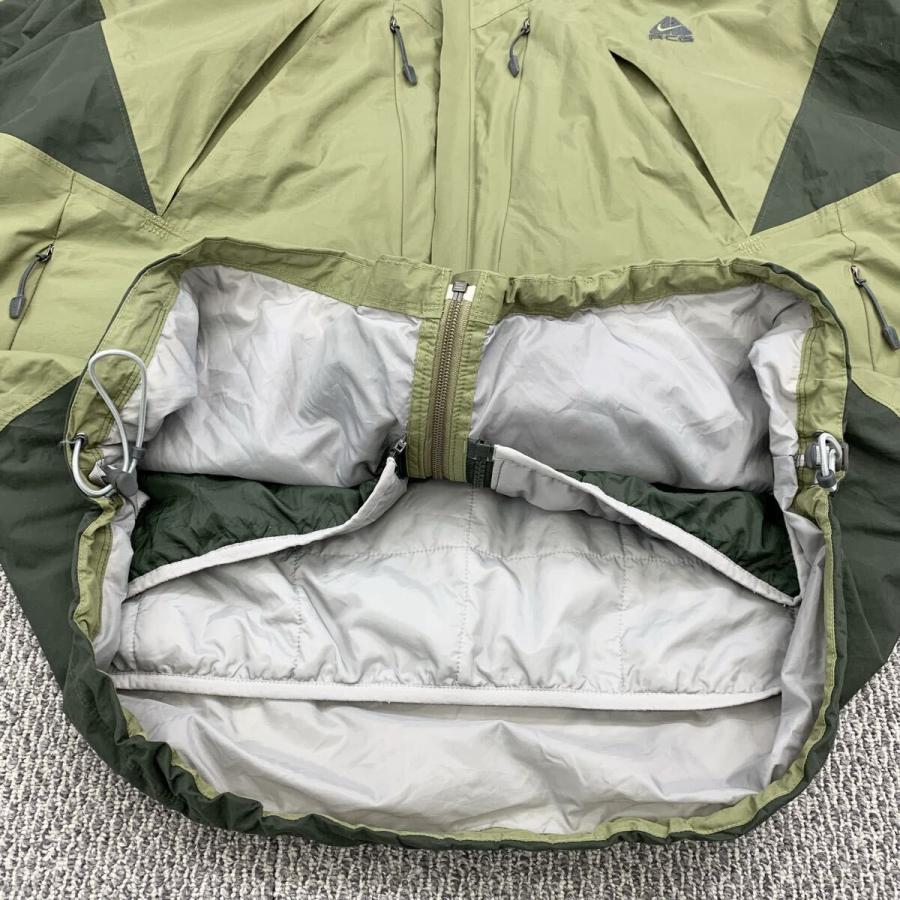 00s NIKE ACG ナイロンジャケット XXL オリーブ系 ナイキエーシージー