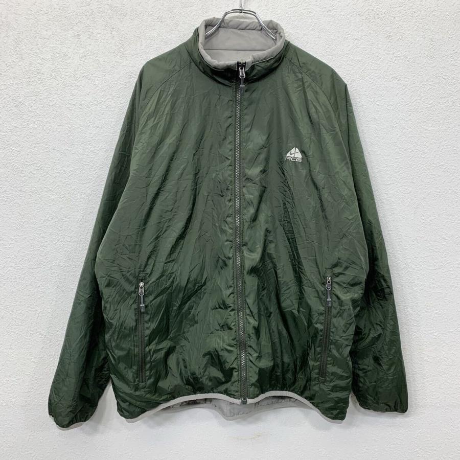 00s NIKE ACG ナイロンジャケット XXL オリーブ系 ナイキエーシージー