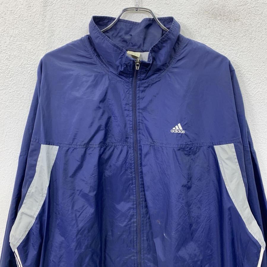 adidas ジャケット XL ネイビー アディダス ジップアップ スポーティ