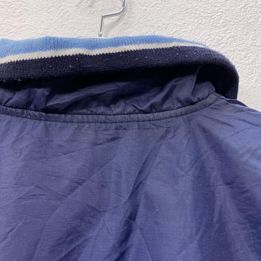 USA製 DeLONG ナイロンジャケット 2XL ネイビー マルチカラー ハーフ 