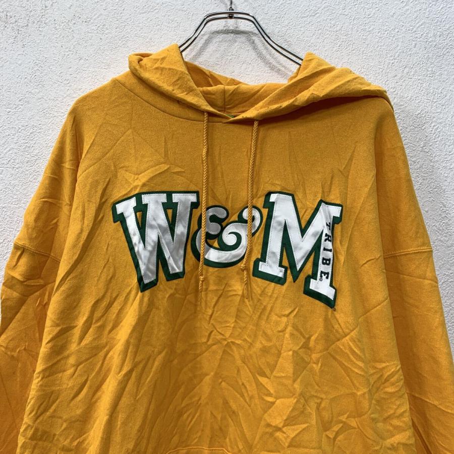 Champion ロゴスウェット パーカー XXL イエロー ホワイト
