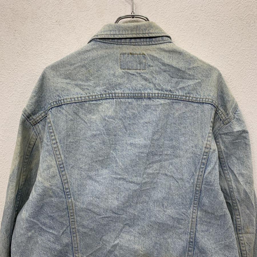 90s Lee デニムジャケット XL ライトブルー リー ボタンダウン