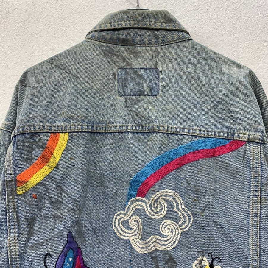 OLD GAP デニムジャケット L ライトブルー マルチカラー オールド